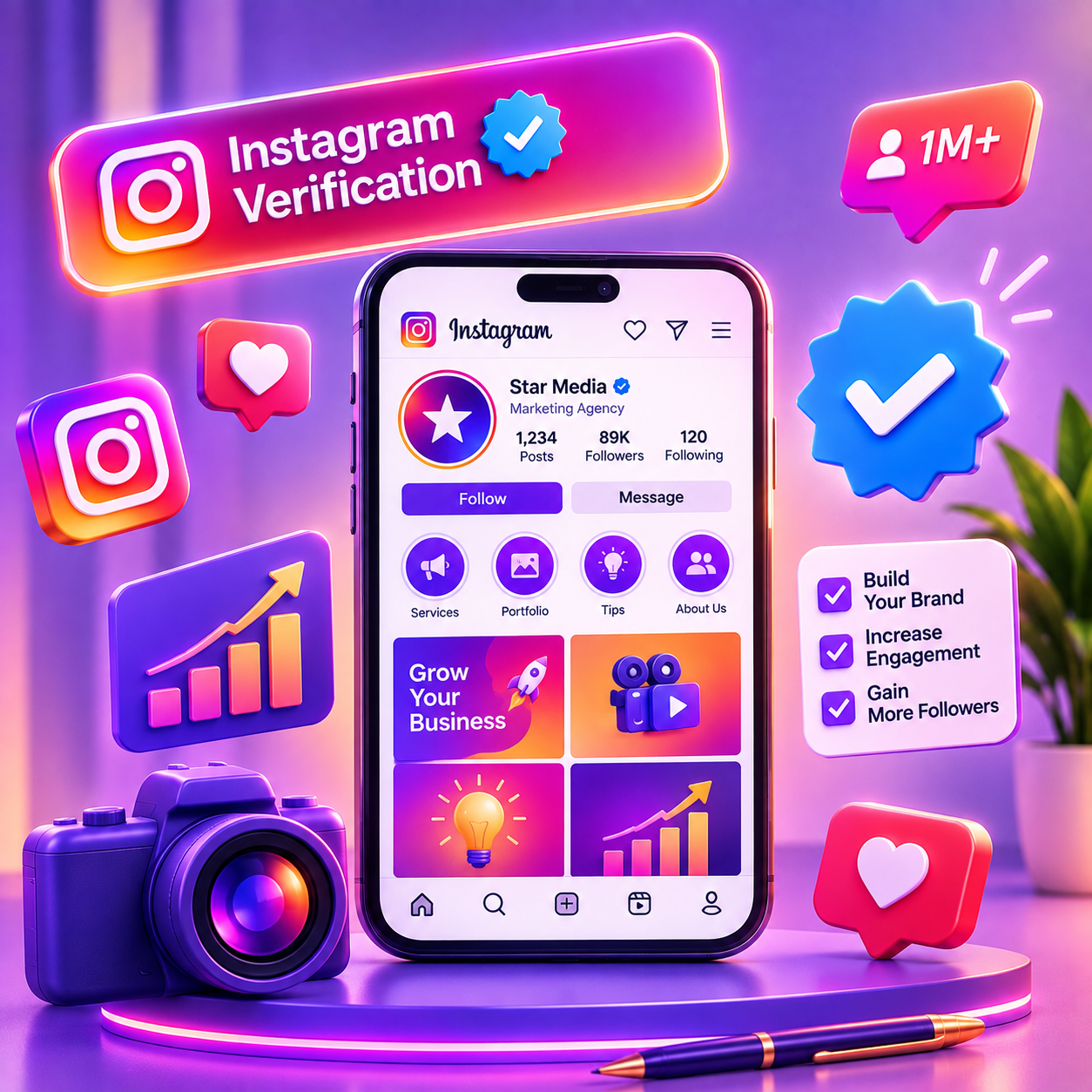 Instagram Business Verification