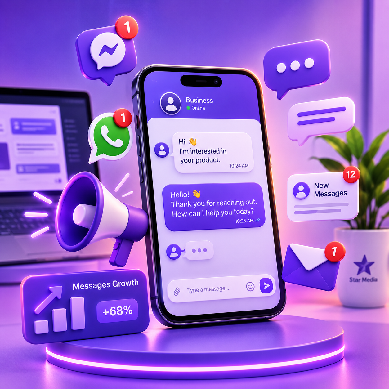 Messages Ad